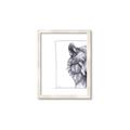 Picture of Half Face _GroupedProduct_Rectangle_Portrait_Framed_Matted_