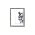 Picture of Half Face _GroupedProduct_Rectangle_Portrait_Framed_Matted_