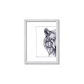 Picture of Half Face _GroupedProduct_Rectangle_Portrait_Framed_Matted_