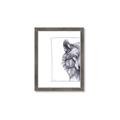 Picture of Half Face _GroupedProduct_Rectangle_Portrait_Framed_Matted_