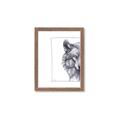 Picture of Half Face _GroupedProduct_Rectangle_Portrait_Framed_Matted_
