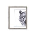 Picture of Half Face _GroupedProduct_Rectangle_Portrait_Framed_Matted_
