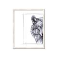 Picture of Half Face _GroupedProduct_Rectangle_Portrait_Framed_Matted_