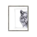Picture of Half Face _GroupedProduct_Rectangle_Portrait_Framed_Matted_