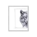 Picture of Half Face _GroupedProduct_Rectangle_Portrait_Framed_Matted_