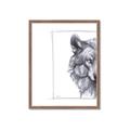 Picture of Half Face _GroupedProduct_Rectangle_Portrait_Framed_Matted_
