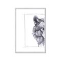 Picture of Half Face _GroupedProduct_Rectangle_Portrait_Framed_Matted_