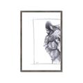 Picture of Half Face _GroupedProduct_Rectangle_Portrait_Framed_Matted_