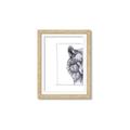 Picture of Half Face _GroupedProduct_Rectangle_Portrait_Framed_Matted_