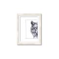 Picture of Half Face _GroupedProduct_Rectangle_Portrait_Framed_Matted_