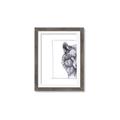Picture of Half Face _GroupedProduct_Rectangle_Portrait_Framed_Matted_