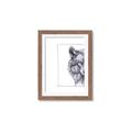 Picture of Half Face _GroupedProduct_Rectangle_Portrait_Framed_Matted_