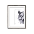 Picture of Half Face _GroupedProduct_Rectangle_Portrait_Framed_Matted_