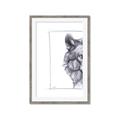 Picture of Half Face _GroupedProduct_Rectangle_Portrait_Framed_Matted_