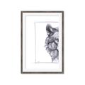 Picture of Half Face _GroupedProduct_Rectangle_Portrait_Framed_Matted_