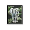 Picture of Elephant In The Forest _GroupedProduct_Rectangle_Portrait_Framed_Matted_