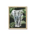 Picture of Elephant In The Forest _GroupedProduct_Rectangle_Portrait_Framed_Matted_