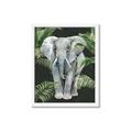 Picture of Elephant In The Forest _GroupedProduct_Rectangle_Portrait_Framed_Matted_