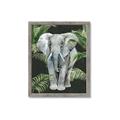 Picture of Elephant In The Forest _GroupedProduct_Rectangle_Portrait_Framed_Matted_