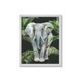 Picture of Elephant In The Forest _GroupedProduct_Rectangle_Portrait_Framed_Matted_