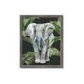 Picture of Elephant In The Forest _GroupedProduct_Rectangle_Portrait_Framed_Matted_