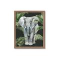 Picture of Elephant In The Forest _GroupedProduct_Rectangle_Portrait_Framed_Matted_