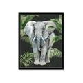 Picture of Elephant In The Forest _GroupedProduct_Rectangle_Portrait_Framed_Matted_