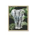 Picture of Elephant In The Forest _GroupedProduct_Rectangle_Portrait_Framed_Matted_