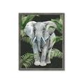 Picture of Elephant In The Forest _GroupedProduct_Rectangle_Portrait_Framed_Matted_