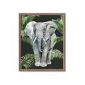 Picture of Elephant In The Forest _GroupedProduct_Rectangle_Portrait_Framed_Matted_