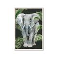 Picture of Elephant In The Forest _GroupedProduct_Rectangle_Portrait_Framed_Matted_