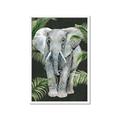 Picture of Elephant In The Forest _GroupedProduct_Rectangle_Portrait_Framed_Matted_