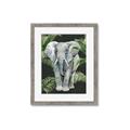 Picture of Elephant In The Forest _GroupedProduct_Rectangle_Portrait_Framed_Matted_