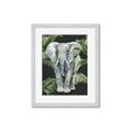 Picture of Elephant In The Forest _GroupedProduct_Rectangle_Portrait_Framed_Matted_