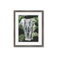 Picture of Elephant In The Forest _GroupedProduct_Rectangle_Portrait_Framed_Matted_