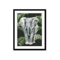 Picture of Elephant In The Forest _GroupedProduct_Rectangle_Portrait_Framed_Matted_