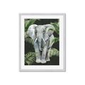 Picture of Elephant In The Forest _GroupedProduct_Rectangle_Portrait_Framed_Matted_