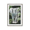 Picture of Elephant In The Forest _GroupedProduct_Rectangle_Portrait_Framed_Matted_