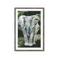 Picture of Elephant In The Forest _GroupedProduct_Rectangle_Portrait_Framed_Matted_