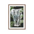 Picture of Elephant In The Forest _GroupedProduct_Rectangle_Portrait_Framed_Matted_