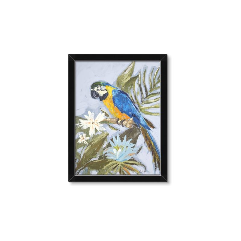 Picture of Parrot Paradise II  _GroupedProduct_Rectangle_Portrait_Framed_Matted_