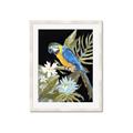 Picture of Parrot Paradise IV _GroupedProduct_Rectangle_Portrait_Framed_Matted_