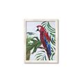 Picture of Red Parrot Paradise I _GroupedProduct_Rectangle_Portrait_Framed_Matted_