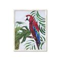 Picture of Red Parrot Paradise I _GroupedProduct_Rectangle_Portrait_Framed_Matted_