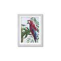 Picture of Red Parrot Paradise I _GroupedProduct_Rectangle_Portrait_Framed_Matted_