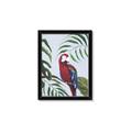 Picture of Red Parrot Paradise II _GroupedProduct_Rectangle_Portrait_Framed_Matted_