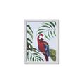 Picture of Red Parrot Paradise II _GroupedProduct_Rectangle_Portrait_Framed_Matted_