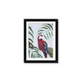 Picture of Red Parrot Paradise II _GroupedProduct_Rectangle_Portrait_Framed_Matted_
