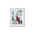Picture of Red Parrot Paradise II _GroupedProduct_Rectangle_Portrait_Framed_Matted_