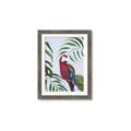 Picture of Red Parrot Paradise II _GroupedProduct_Rectangle_Portrait_Framed_Matted_